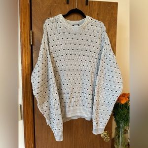 Northwestern Territory Vintage Long-Sleeve Cotton Sweater